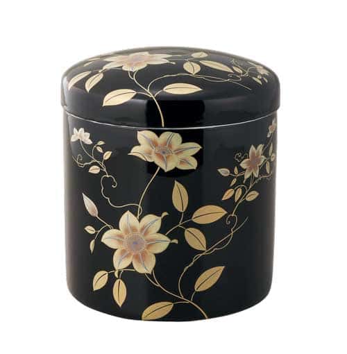 移動葬儀車といえば笠岡の葬儀場　吉相グループの株式会社絆の骨壺　黒鉄仙